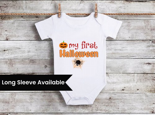 Baby's First Halloween Onesie, First Halloween Outfit